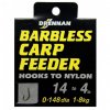 Drennan návazce Barbless Carp Feeder 10 / 6lb