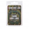 ESP návazcová šňůka Camo Sink Link Green 20lb 10m