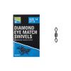 Diamond Eye Match Swivels (Velikost 10)
