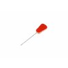 Boilie jehla CRU Baiting needle– Short clasp needle - Red