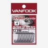 Vanfook Trout Jig hooks TJ-31BL, balení 25ks