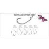 HÁČEK WIDE RANGE OFFSET HOOK (Varianta HÁČEK WIDE RANGE OFFSET HOOK vel. 1/0, balení 8)