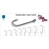 Round Bent Joint Hook vel. 10 - balení 10ks