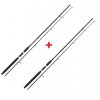 NGT Prut Carp Stalker Rod 8ft/2pc black 1+1 ZDARMA!