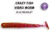 Vibro worm 5cm 6 chartreuse (Varianta Vibro worm 5cm 6 chartreuse)