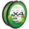 Mistrall šňůra Shiro braided line X4 10m zelená