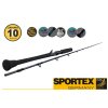 Mořský prut Sportex Magnus Seamaster Slow-Jig (Varianta 190cm / 100g)