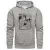 HOODIE - SICARIO - GREY (Varianta MIKINA s kapucí - SICARIO Vel. S - Šedá - 1 ks)