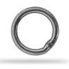 Solid Rig Rings BK  10ks (Varianta Solid Rig Rings BK #4 (dia 2,0 mm, 2,5 kg test) 10ks)