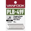 PLB-49F Plugging Single Medium Wire Micro Barb 12 pcs (Varianta PLB-49F Plugging Single Medium Wire Micro Barb 12 pcs #10)