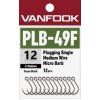 PLB-49F Plugging Single Medium Wire Micro Barb 12 pcs (Varianta PLB-49F Plugging Single Medium Wire Micro Barb 12 pcs #12)