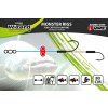 WIZARD MONSTER SURFACE LIVEBAIT DOUBLE MONOBRAID RIG NA SUMCE (Velikost 9/0+11/0 ROUND, Typ Monster Surface Livebait Double Monobraid Rig)