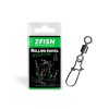 ZFISH Obratlík s Karabinou Rolling Swivel & Fastlock Snap (Velikost 6/27Kg)