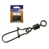 MUSTAD POWER ROLLING SWIVEL S DUO LOCK OBRATLÍK KLIP (Balení 10 ks/bal, Velikost 1, Typ Rolling Swivel with Duo Lock)