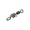 MUSTAD OBRATLÍK POWER ROLLING SE ŠROUBOVACÍ KARABINKOU (Balení 6 ks/bal, Velikost 4, Typ Swivel with Screw Snap)