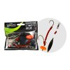 WIZARD MONSTER RIVER UPOSE PRO DOUBLE MONOBRAID RIG (Velikost 30G 9/0+11/0 ROUND, Typ Monster River Upose PRO Double MonoBraid Rig)