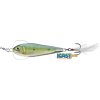 LIVETARGET FLUTTER SHAD KOVOVÁ NÁSTRAHA S TŘPYTKAMI (Velikost 6 cm, Typ Glow Black)