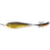 LIVETARGET FLUTTER SHAD KOVOVÁ NÁSTRAHA S TŘPYTKAMI (Velikost 6 cm, Typ Glow Black)