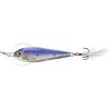 LIVETARGET FLUTTER SHAD KOVOVÁ NÁSTRAHA S TŘPYTKAMI (Velikost 5 cm, Typ Silver/Blue)