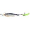 LIVETARGET FLUTTER SHAD KOVOVÁ NÁSTRAHA S TŘPYTKAMI (Velikost 5,5 cm, Typ Silver/Blue)