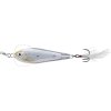 LIVETARGET FLUTTER SHAD KOVOVÁ NÁSTRAHA S TŘPYTKAMI (Velikost 6 cm, Typ Glow Black)