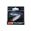 LIVETARGET FLUTTER SHAD KOVOVÁ NÁSTRAHA S TŘPYTKAMI (Velikost 5 cm, Typ Silver/Blue)