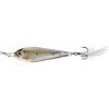 LIVETARGET FLUTTER SHAD KOVOVÁ NÁSTRAHA S TŘPYTKAMI (Velikost 5 cm, Typ Silver/Blue)