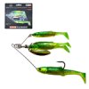 LIVETARGET BAITBALL MINNOW SPINNER RIG (Typ 11 g / Smoke Silver)