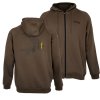 Compound Zip Hoodie Brown (Velikost Medium)