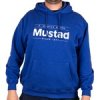 MUSTAD BLUE BRAND COTTON HOODIE MIKINA (Velikost S, Typ Hoodie)