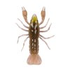 LIVETARGET CRAWFISH UN-RIGGED RAK (Varianta 2.8” 71 mm -	NATURAL/YELLOW - 6 ks)