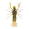 LIVETARGET CRAWFISH UN-RIGGED RAK (Varianta 2.8” 71 mm -	NATURAL/YELLOW - 6 ks)