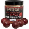 Boilies In Dip Pro Strawberry Spice 150g (Průměr 20mm)