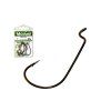MUSTAD MEGA BITE WORM OFFSET HÁČEK (Balení 7 ks/bal, Velikost 1/0)