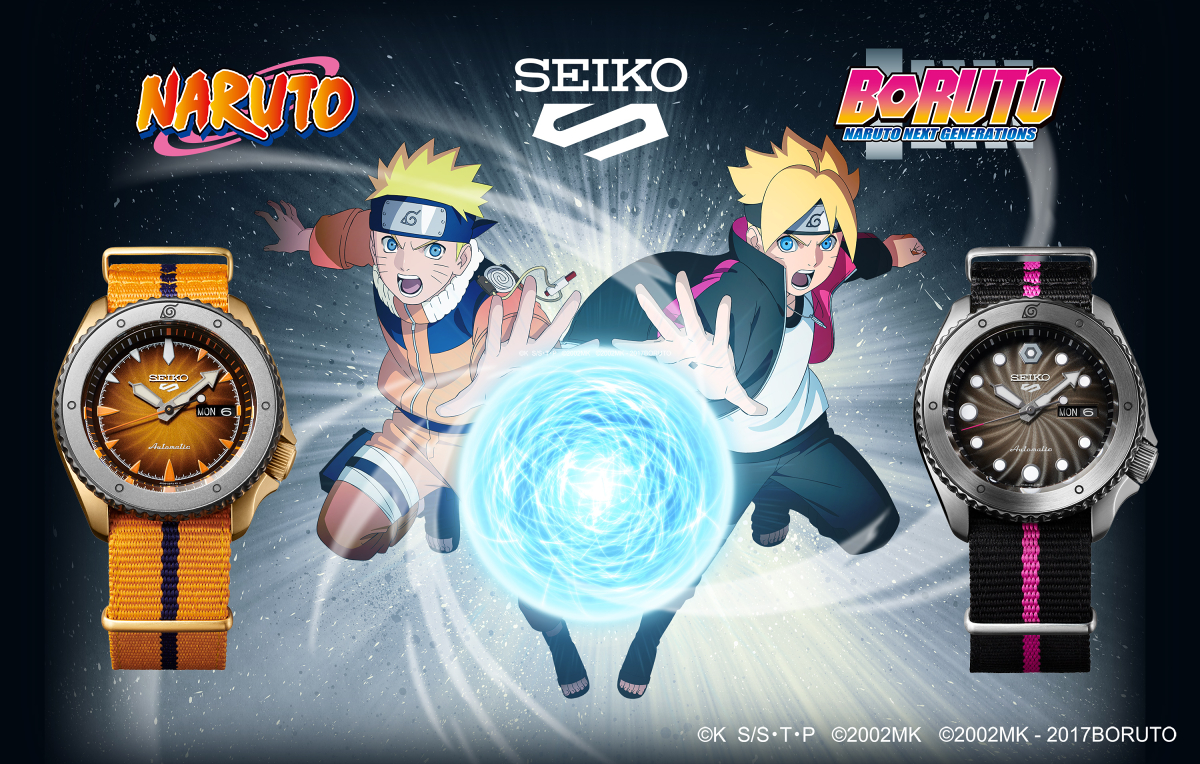 Novinka Seiko 5 Sports limitovaná edice anime NARUTO & BORUTO