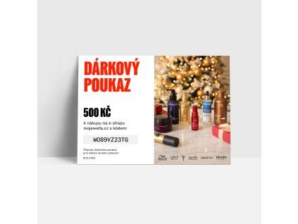 Dárkový e-poukaz 500 Kč (CZ)