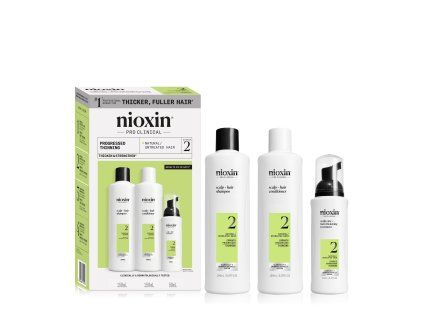 Nioxin System 2 Trial Kit (Velikost 2x150+40 ml)