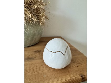 Svíčka vajíčko bílé - cedr citrón bambus 180g