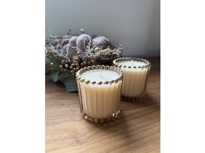 Svíčka - Pomeranč vanilka skořice 150g