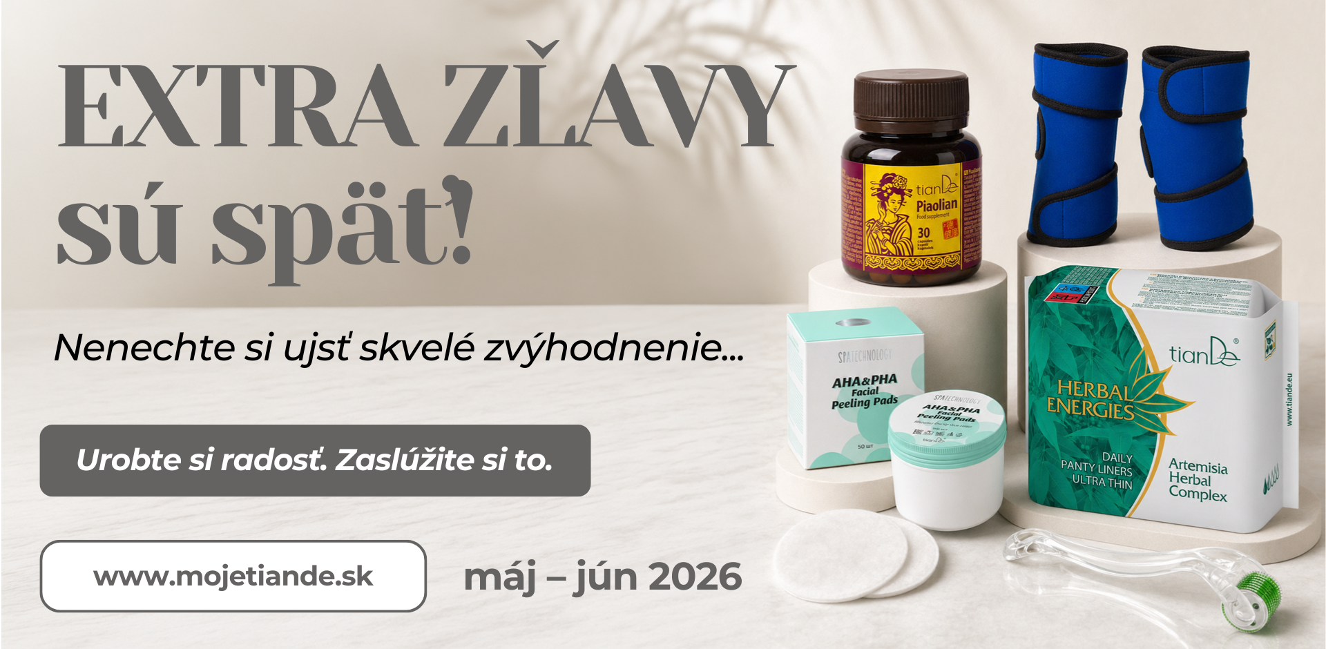 Zlavy - maj-jun