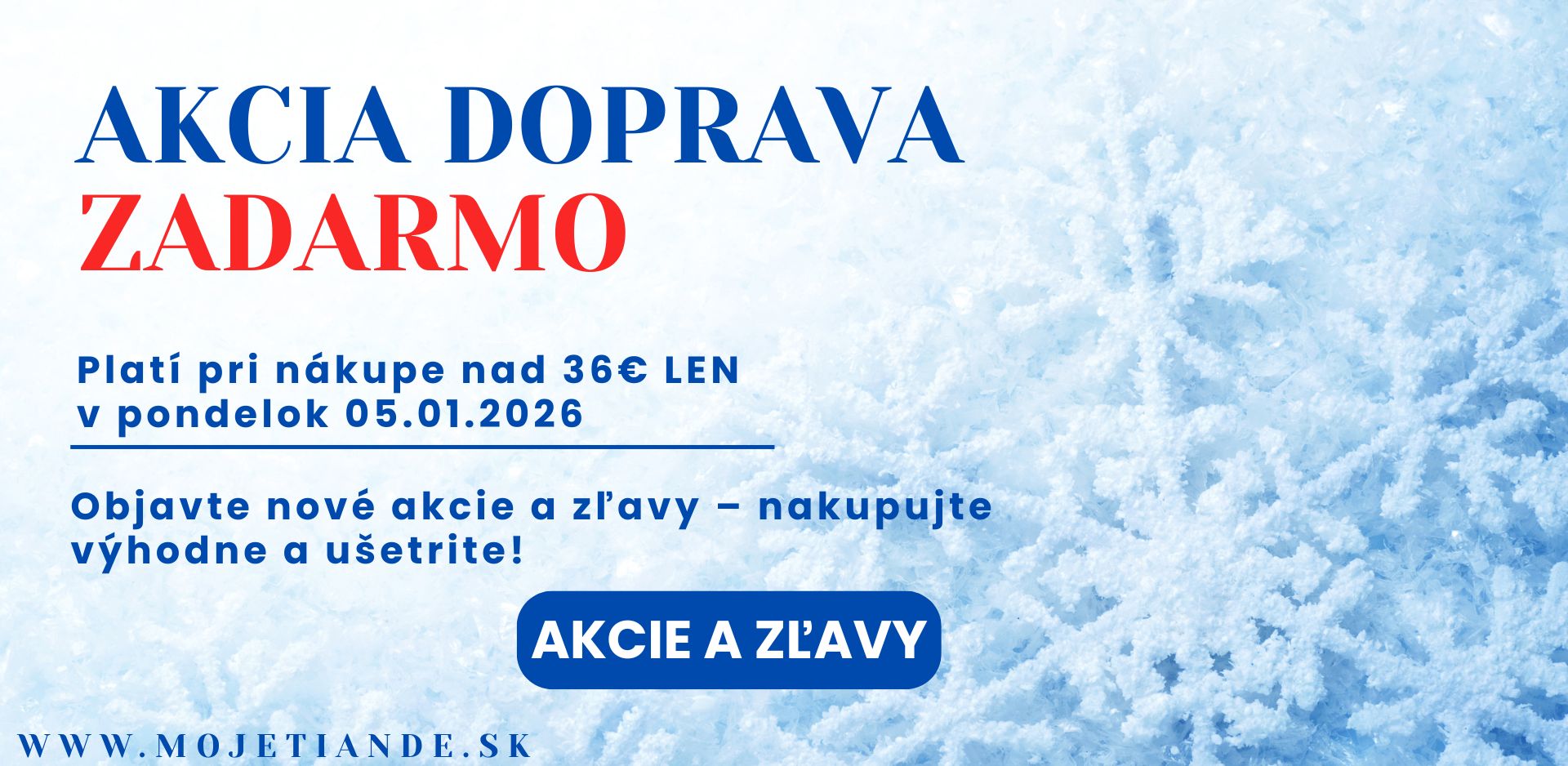 Doprava zdarma