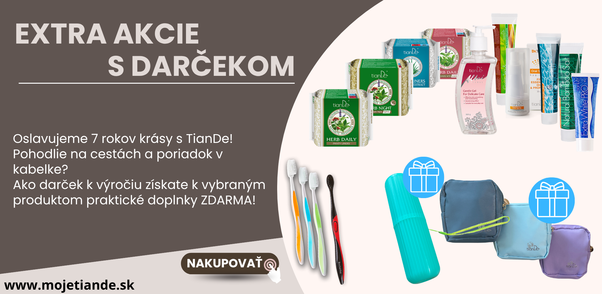 EXTRA AKCIE s DARČEKOM