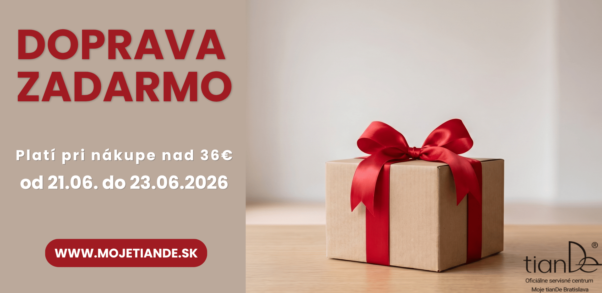 Doprava zdarma