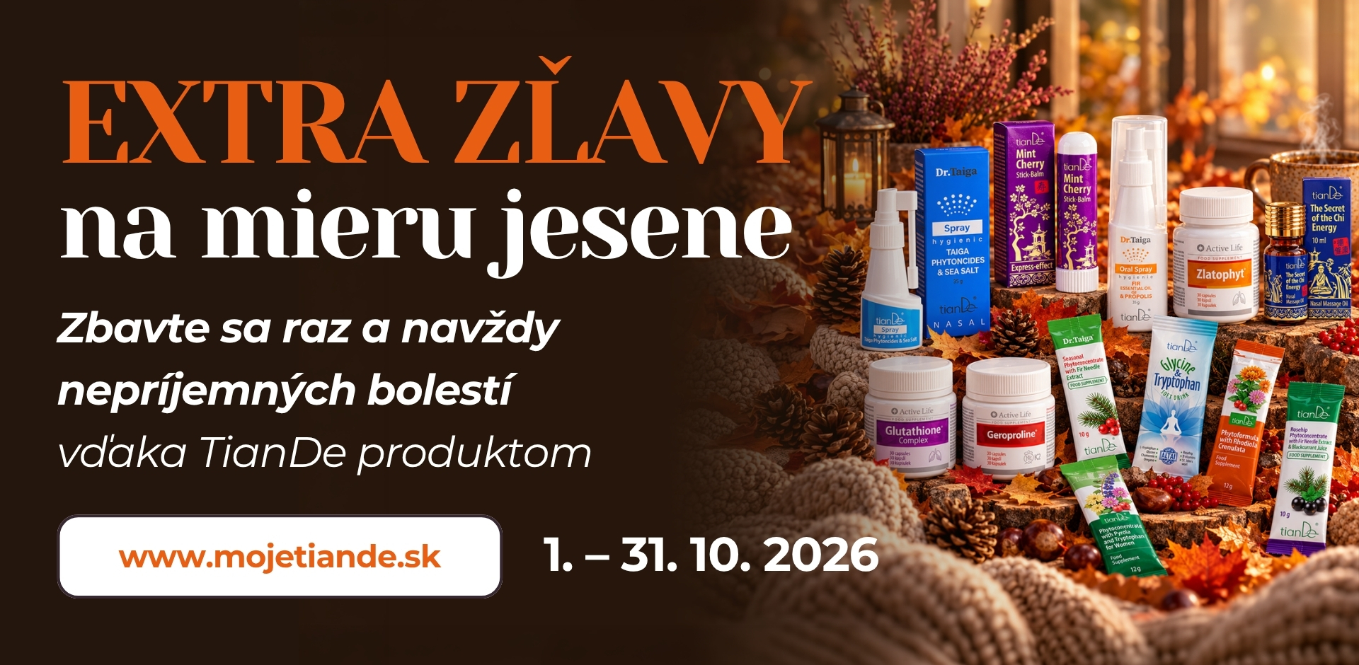 Zlavy - oktober