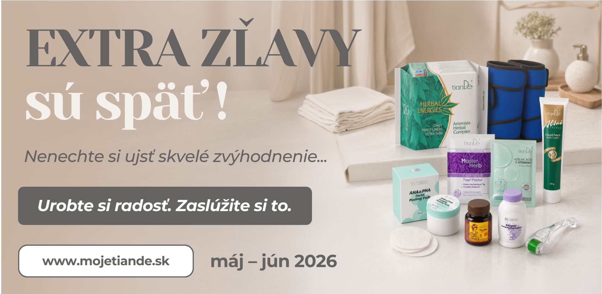 Zlavy - maj-jun
