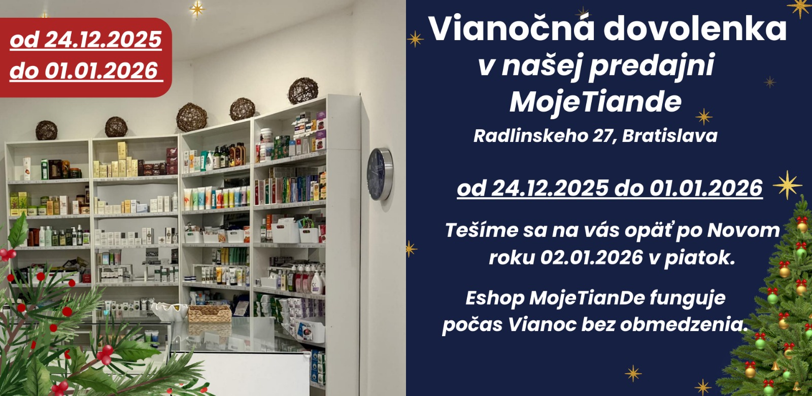 Vianočná dovolenka