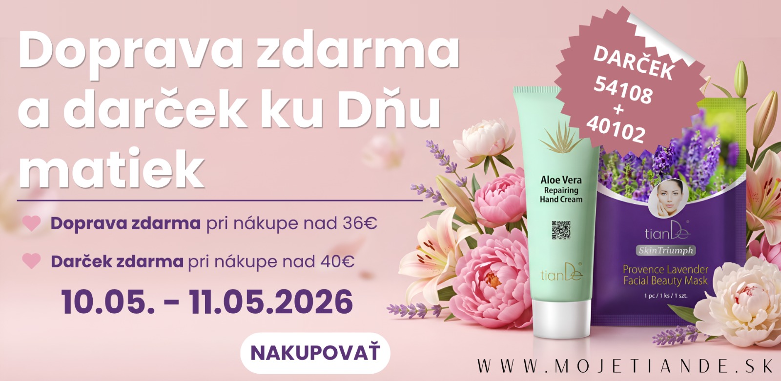 Doprava zdarma