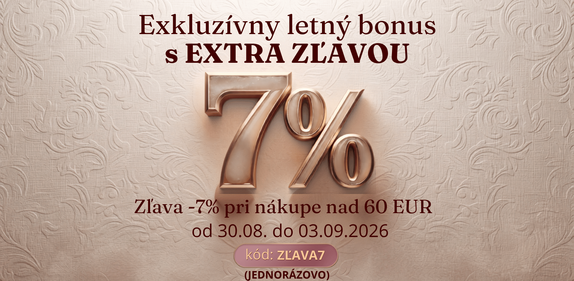7% zlava