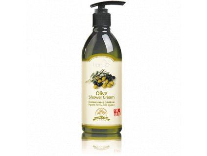 Krémový sprchový gél "Slnečné olivy", 350 g_7.4b