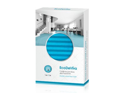 DARČEK - Obojstranná utierka na podlahu "EcoDeViva", 1ks